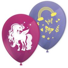 Балони Procos UNICORN RAINBOW COLORS 8 бр. 45 х 24 см