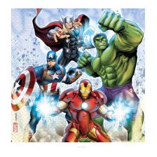 Салфетки Procos AVENGERS 33x33cm