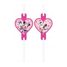 Сламки Procos MINNIE JUNIOR DISNEY 4 бр 22 см