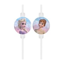 Сламки Procos FROZEN 2 WIND SPIRIT 4 бр 22 см