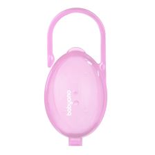 Кутия за залъгалки Babyono 0м+ розова 528/04