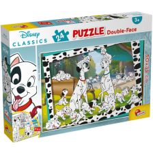 Детски пъзел Lisciani Plus Classics 101 Далматинци 24 ч.