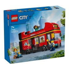 Конструктор LEGO City Червен двуетажен автобус за обиколка 60407