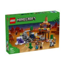 Конструктор LEGO Minecraft Миньорска шахта в неплодородните земи 21263