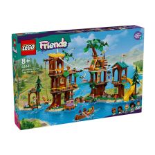 Конструктор LEGO Friends Лагер за приключения - дървесна къща 42631