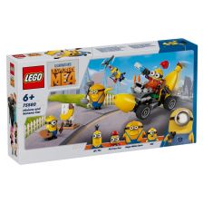 Конструктор LEGO Despicable Me 4 Миньони и кола банан 75580