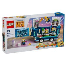 Конструктор LEGO Despicable Me 4 Музикалния парти бус на миньоните 75581