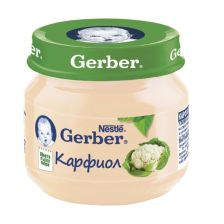 Пюре от карфиол Nestlе GERBER - Моето първо пюре, 80 g