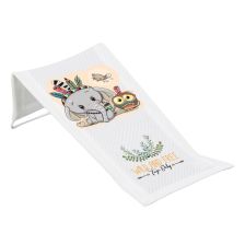 Подложка за вана 3D Mesh Tega Baby Wild&Free Little Elephant бяла