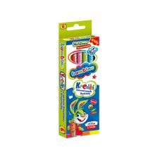 Моливи за рисуване St. Majewski Bambino с острилка, 6 цвята