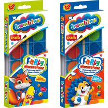 Бои за рисуване St. Majewski Bambino, 12 цвята