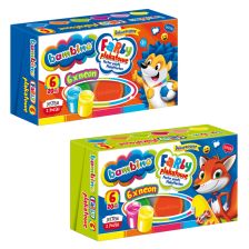 Бои за рисуване St. Majewski Bambino, 6 неонови цвята