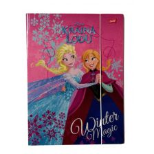 Папка с ластик А4 Majewski Frozen
