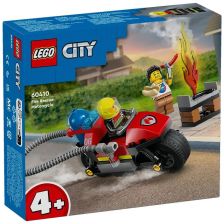 Конструктор LEGO City Спасителен пожарен мотоциклет, 60410