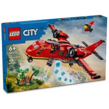 Конструктор LEGO City Спасителен пожарникарски самолет, 60413