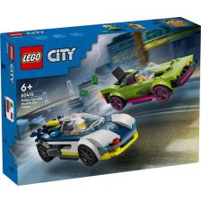 Конструктор LEGO City Преследване с полицейска кола, 60415