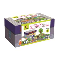 Детски 3D пъзел Lisciani LUDATTICA PLAYSET MY TOWN Гараж 71456