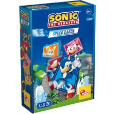 Карти за игра Lisciani Sonic Speed Cards Game