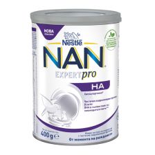 Хипоалергенно адаптирано мляко NAN HA BL EXRT PRO-400г