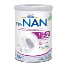Храна за специални медицински цели Nestle PreNan за новородени над 1800 g Етап 2 400г