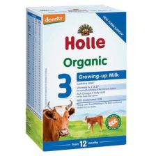 Адаптирано био козе мляко за кърмачета Holle Organic 3 1-2 години 600 грама