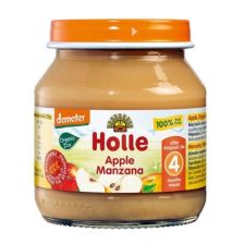 Бебешко пюре Holle - Ябълка, 125 g