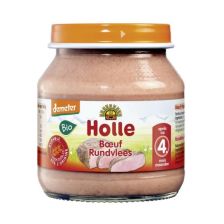 Бебешко пюре Holle - Говеждо месо, 125 g
