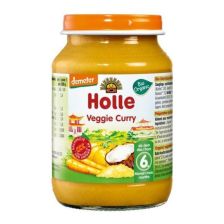 Бебешко пюре Holle Зеленчуково къри, 190 g