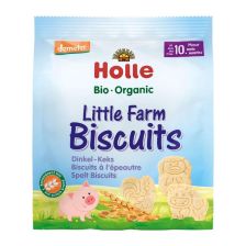 Био бисквити от спелта Holle - Ферма, 100 g