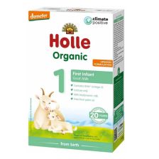 Адаптирано био козе мляко за кърмачета Holle Organic 1 0-6 месеца 400 грама