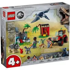 Конструктор LEGO Jurassic World Спасителен център за бебета динозаври, 76963