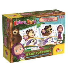 Комплект за оцветяване Lisciani Masha and the Bear 78059