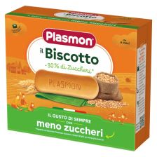 Бишкоти за деца Plasmon с 30% по-малко захар 6+м 320гр