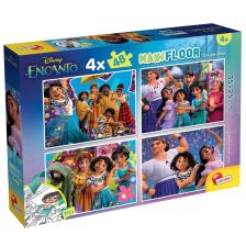 Двустранен Пъзел Lisciani Disney Енканто 4x48ч.