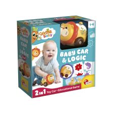 Образователна играчка Lisciani Cartina Baby Lion Car & Logic