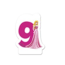 Свещ за рожден ден Procos номер 9 Disney Princess 82902