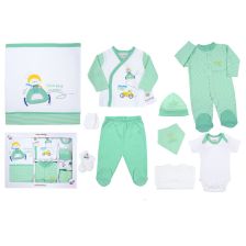 Бебешки комплект за изписване Cicim Baby, 10 части, 0-3., 4610