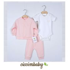 Бебешки комлект Ciccim Baby 3 части, 6-12 м., 4703