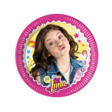 Парти чинийки Procos Soy Luna 8 бр. 20 см 87421