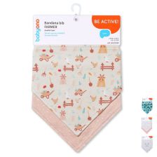 Комплект лигавници тип бандана BabyOno Be Active, 2 бр., 879