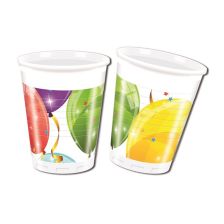 Чашки 8бр Procos Balloons 88149