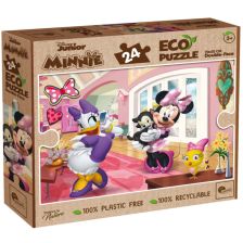 Двустранен пъзел Lisciani Disney Eco Puzzle Мини Маус, 24 ч.