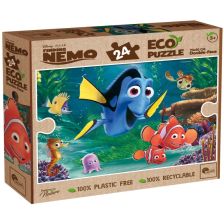 Двустранен пъзел Lisciani Disney Eco Puzzle Немо, 24 ч.