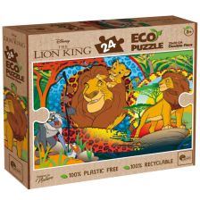 Двустранен пъзел Lisciani Disney Eco Puzzle Цар Лъв, 24 ч.