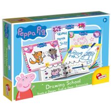 Комплект за рисуване Lisciani Peppa Pig Училище по рисуване