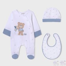 Комплект за новородено Mayoral, 3 части, 9448