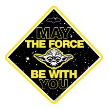 Табелка за кола SEVEN Star Wars Yoda 9623