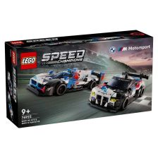 Конструктор LEGO Speed Champions Състезателни коли BMW M4 GT3 и BMW M Hybrid V8 76922