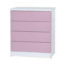 Скрин Dizain Baby ORSO Бял +Розов