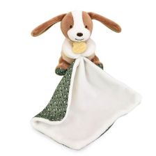 Плюшена играчка за гушкане Doudou Les Rikikis с кърпичка 11 см